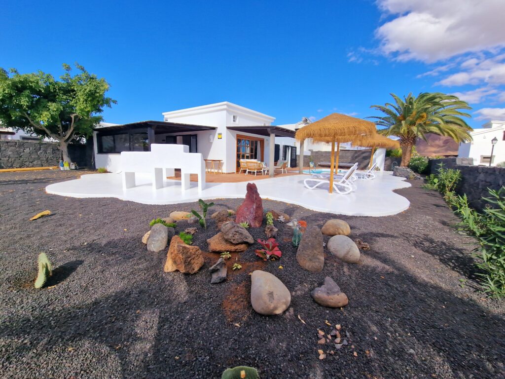 Vista exterior de una vivienda